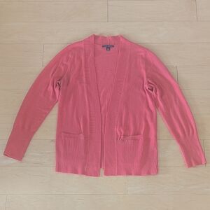 🔥🧶 Banana Republic Blaze Red Cardigan | Size Large | GUC